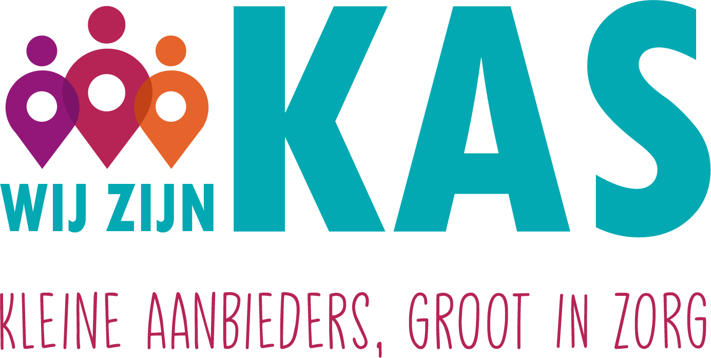 logo Wij zijn KAS wit